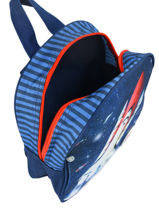 Mini Backpack Heroes My favorite Blue heroes 456540-vue-porte