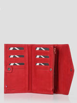 Wallet Leather Etrier Red etincelle nubuck EETN701-vue-porte