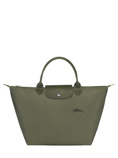 Longchamp Le pliage green Handbag Brown