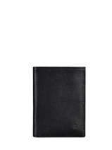 Wallet With Card Holder Leather Etrier Black madras EMAD748