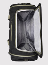 Cabin Duffle Luggage Quiksilver Black luggage QYBL3011-vue-porte