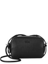 Shoulder Bag Chantaco Leather Lacoste Black chantaco NF3560LZ