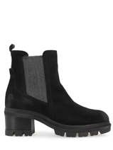 High heel chelsea boots in leather-TAMARIS