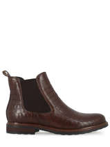 Chelsea boots in leather-TAMARIS