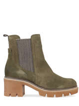 High heel chelsea boots in leather-TAMARIS