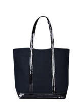 Medium Cabas Tote Bag Sequins Vanessa bruno Blue cabas 1V40315