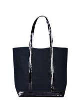 Large Le Cabas Tote Bag Sequins Vanessa bruno Blue cabas 1V40315