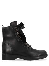 Bottines in leather-MJUS