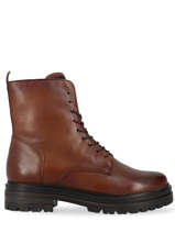 Bottines in leather-MJUS