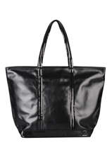 Shopper Cabas Cuir Leather Vanessa bruno Black cabas cuir 2V40409