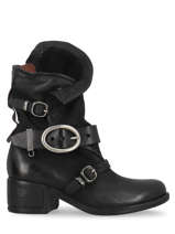 Boots in leather-AS98
