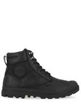 Boots pampa shield wp in leather-PALLADIUM