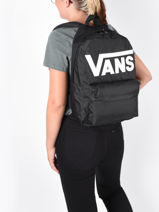 1 Compartment Backpack Vans Black backpack VN0A5KHP-vue-porte