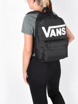1 Compartment Backpack Vans Black backpack VN0A5KHP-vue-porte