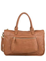 Shoulder Bag A4 Vintage Leather Nat et nin Brown vintage TEGAN