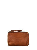 Purse Leather Basilic pepper Brown cow BCOW93
