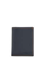 Wallet Soft Vintage Leather Lancaster Blue soft vintage homme 120-12