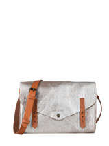 Leather L'indispensable Argento Crossbody Bag Paul marius Gray argento INDISARG