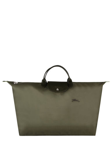 Longchamp Le pliage green Travel bag Brown