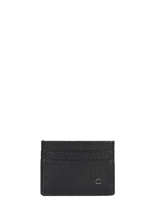 Card Holder Leather Leather Etrier Black madras EMAD011