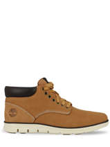 Boots bradstreet chukka in leather-TIMBERLAND-vue-porte