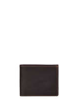 Card Holder Leather Etrier Brown oil EOIL739