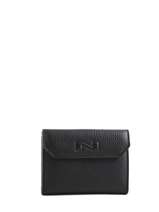 Leather Wallet Nathan baume Black original n 413N