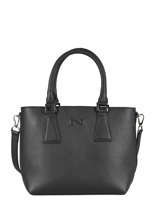 Leather Courtney Top-handle Bag Nathan baume Black event 4