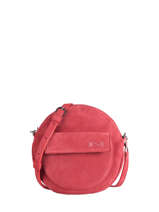 Suede Leather Dorine Crossbody Bag Nathan baume Red nathan 32PS