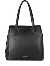 Leather Twin Tote Bag Gianni chiarini Black twin BS8870G