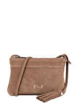 Suede Leather Jesse Crossbody Bag Nathan baume Brown nathan 17S