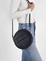 Leather Dorine Crossbody Bag Nathan baume Pink nathan 32PO-vue-porte