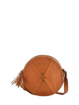 Leather Crossbody Bag Le Precieux Paul marius Brown vintage PRECIEUX