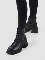 Leather derry boots-E-COW-vue-porte