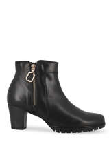 Leather ankle boots-GABOR