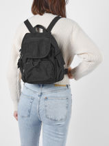Backpack City Pack Mini Kipling Black basic 12670-vue-porte