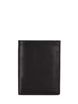 Wallet Leather Etrier Black oil EOIL748