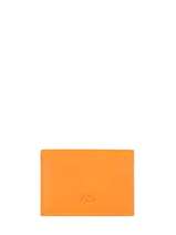 Card Holder Leather Katana Yellow marina 753103
