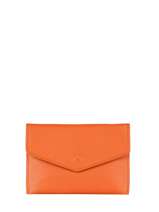 Wallet Leather Katana Orange marina 753104