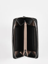 Wallet Leather Hexagona Black sauvage 418186-vue-porte