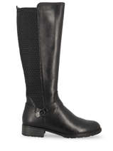 Leather boots-TAMARIS
