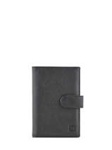 Wallet Leather Hexagona Black confort 467282