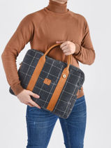 Wool Urban Bag Backpack For 13" Laptop Faguo wool 19LU0402-vue-porte