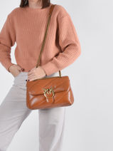 Leather Classic Love Bag Puff Maxi Quilt Pinko love bag puff 1P22AY-vue-porte