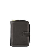 Wallet Leather Katana Black marina 753052