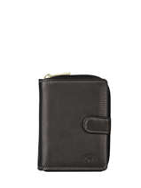 Wallet Marina Leather Katana Black marina 753052