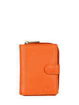 Wallet Marina Leather Katana Orange marina 753052