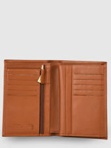 Wallet Leather Katana Brown marina 753017-vue-porte