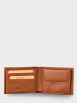 Wallet Leather Katana Brown marina 753014-vue-porte