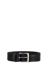 Ceinture Petit prix cuir Noir belt 40